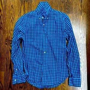 Bonobos Men’s Gingham Dress Shirt in Small